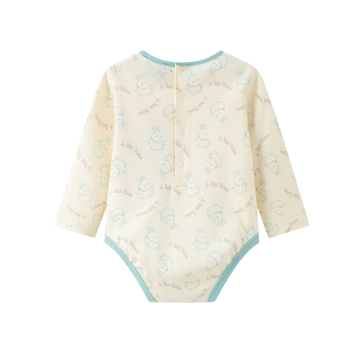 Vauva x Le Petit Prince - Baby Boy Little Prince Full Print Long Sleeve Bodysuit product image back