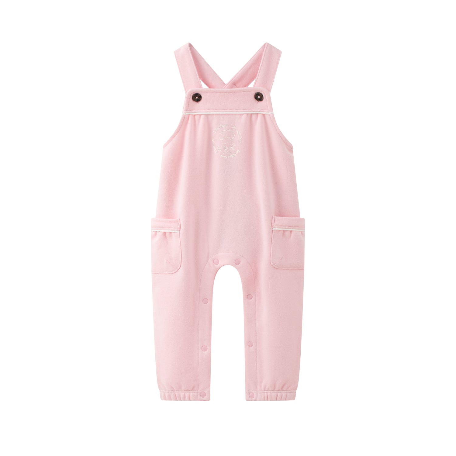 Vauva x Le Petit Prince Vauva x Le Petit Prince - Baby 2 pocket Vest Romper (Pink) Romper