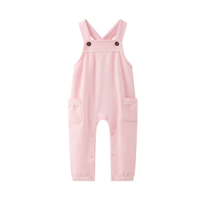 Vauva x Le Petit Prince Vauva x Le Petit Prince - Baby 2 pocket Vest Romper (Pink) Romper