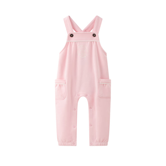Vauva x Le Petit Prince Vauva x Le Petit Prince - Baby 2 pocket Vest Romper (Pink) Romper