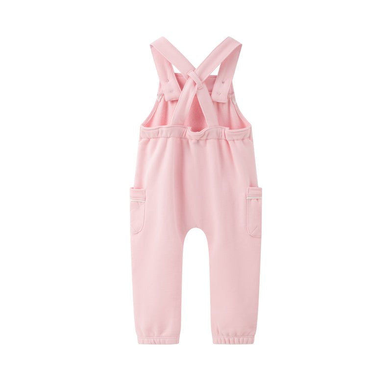 Vauva x Le Petit Prince - Baby 2 pocket Vest Romper (Pink) - My Little Korner