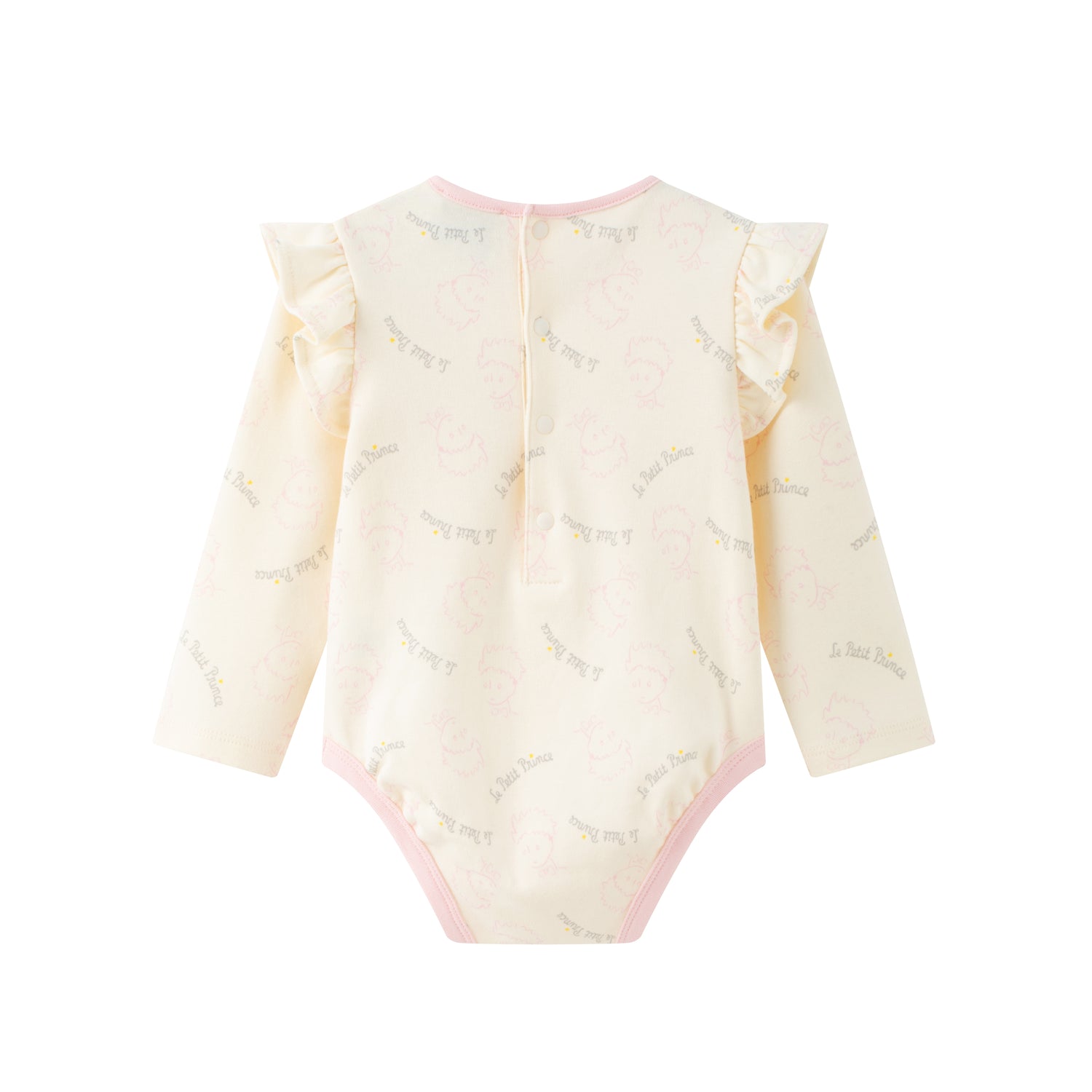 Vauva x Le Petit Prince Vauva x Le Petit Prince - Baby Girl Little Prince Full Print Long Sleeve Bodysuit Bodysuit