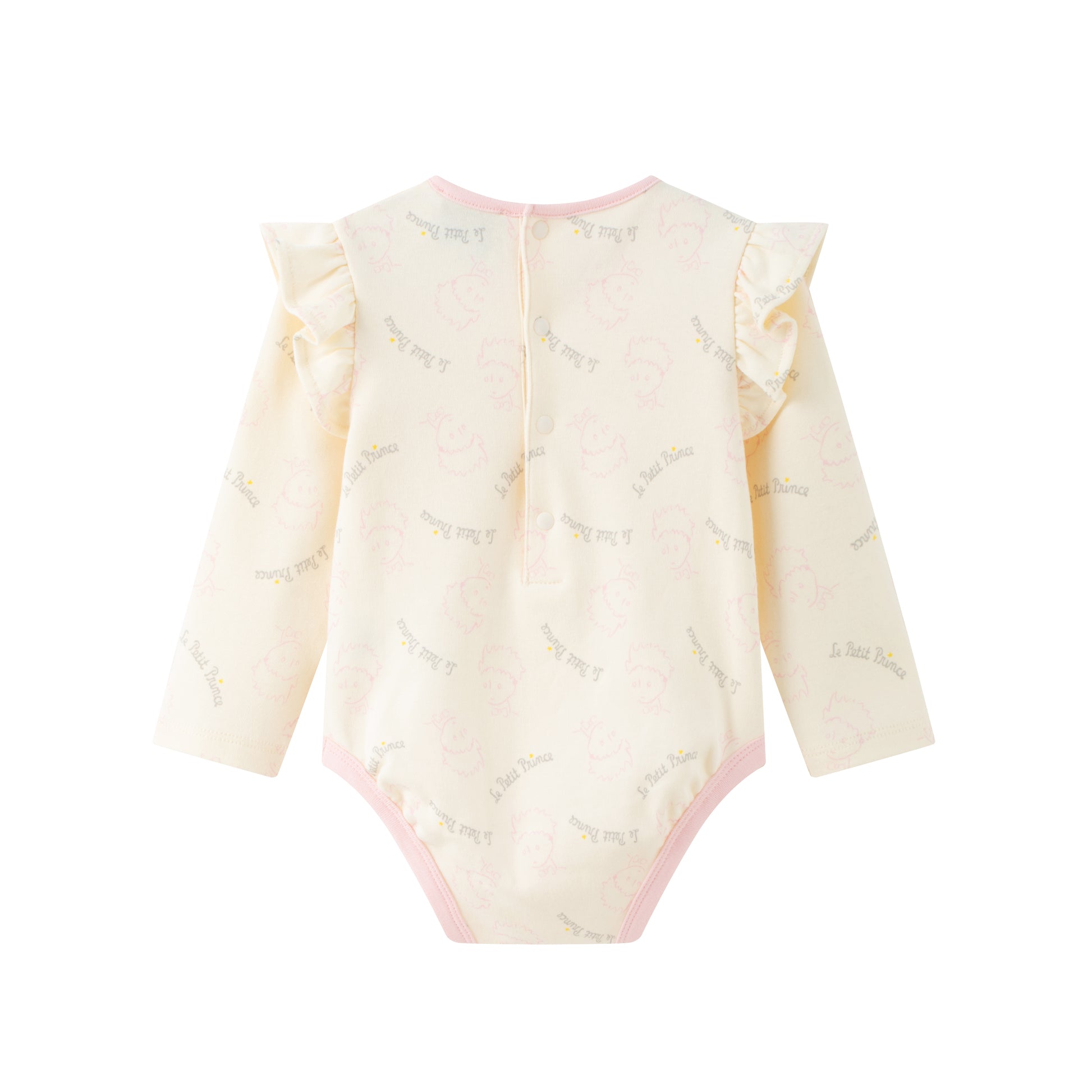 Vauva x Le Petit Prince Vauva x Le Petit Prince - Baby Girl Little Prince Full Print Long Sleeve Bodysuit Bodysuit