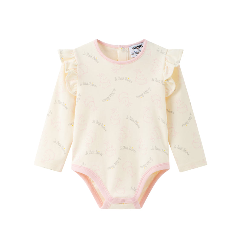 Vauva x Le Petit Prince - Baby Girl Little Prince Full Print Long Sleeve Bodysuit