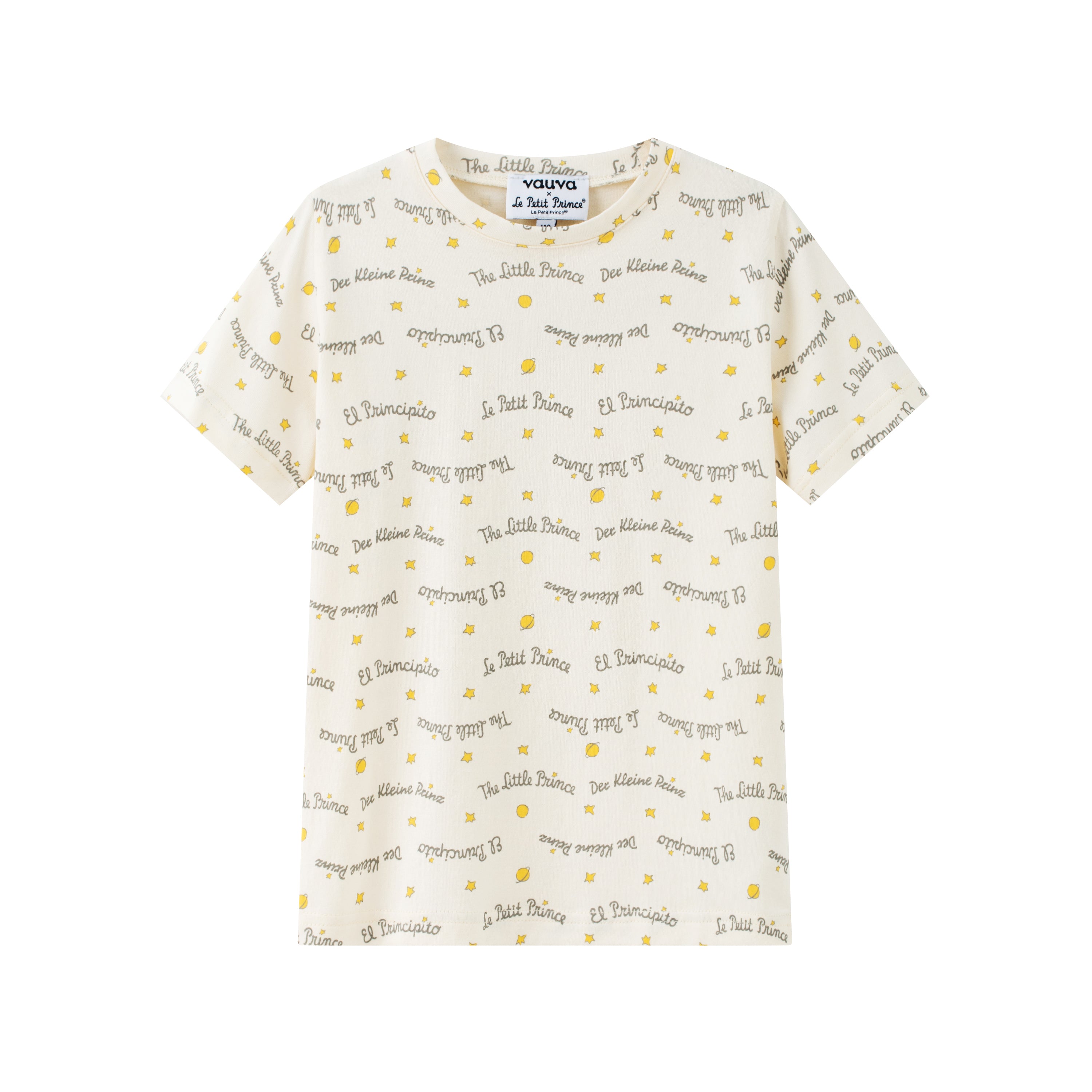 Vauva x Le Petit Prince Vauva x Le Petit Prince - kids Sweater &amp; T-shirt (2 piece Set/Yellow) T-shirt