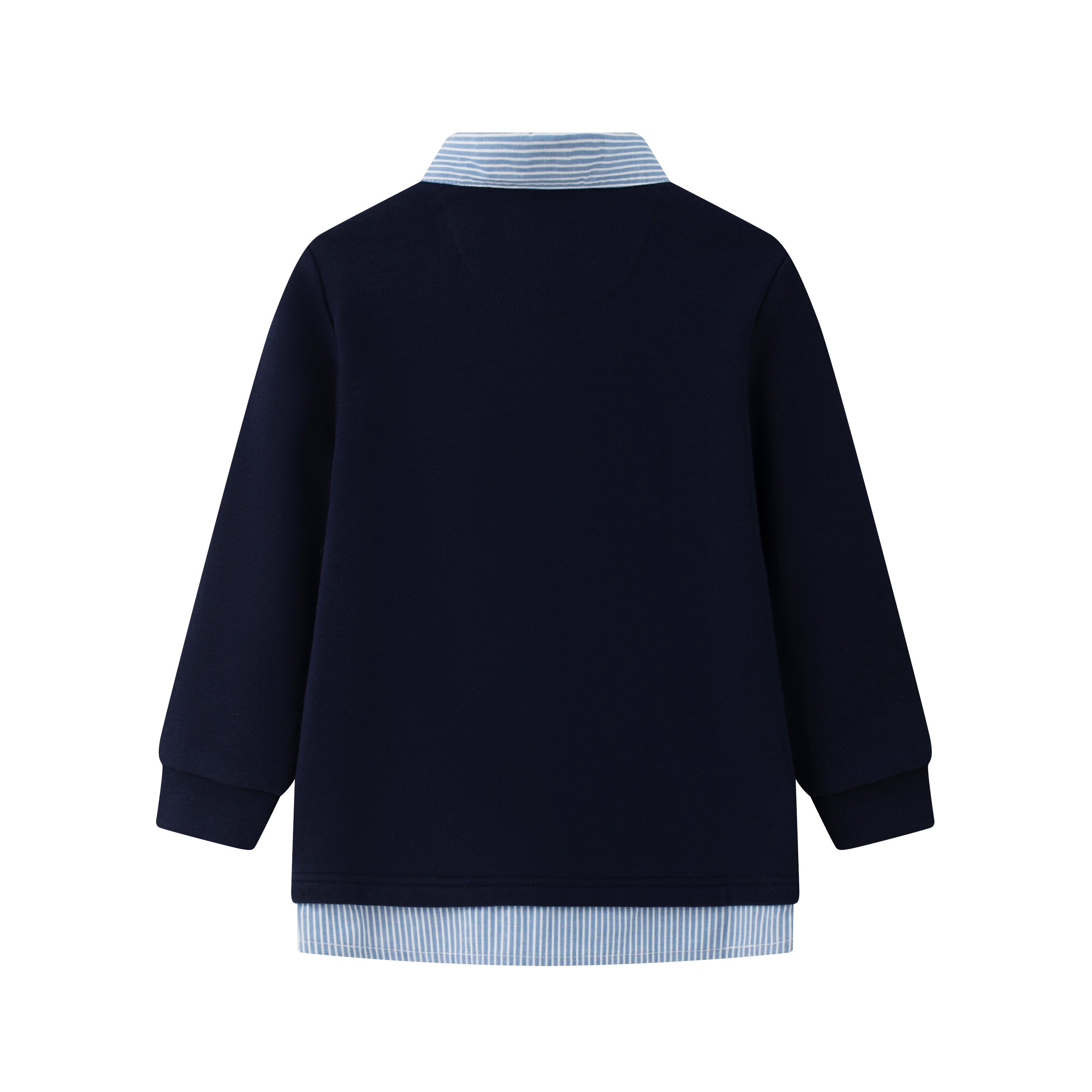 Vauva x Le Petit Prince Vauva x Le Petit Prince - Boys Cotton Long Sleeve Polo