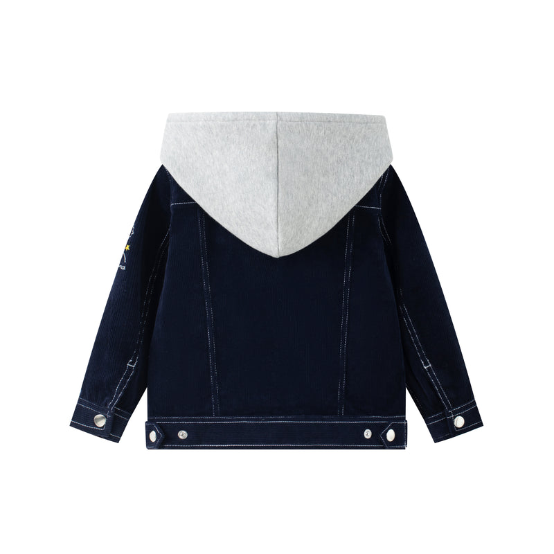 Vauva x Le Petit Prince - Boys Hooded Long-sleeved Jacket-product image back