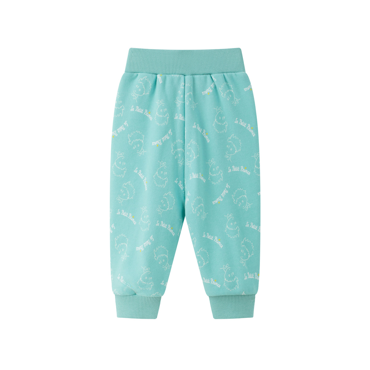 Vauva x Le Petit Prince- Baby Cotton Trackpants (Green Lake) product image back