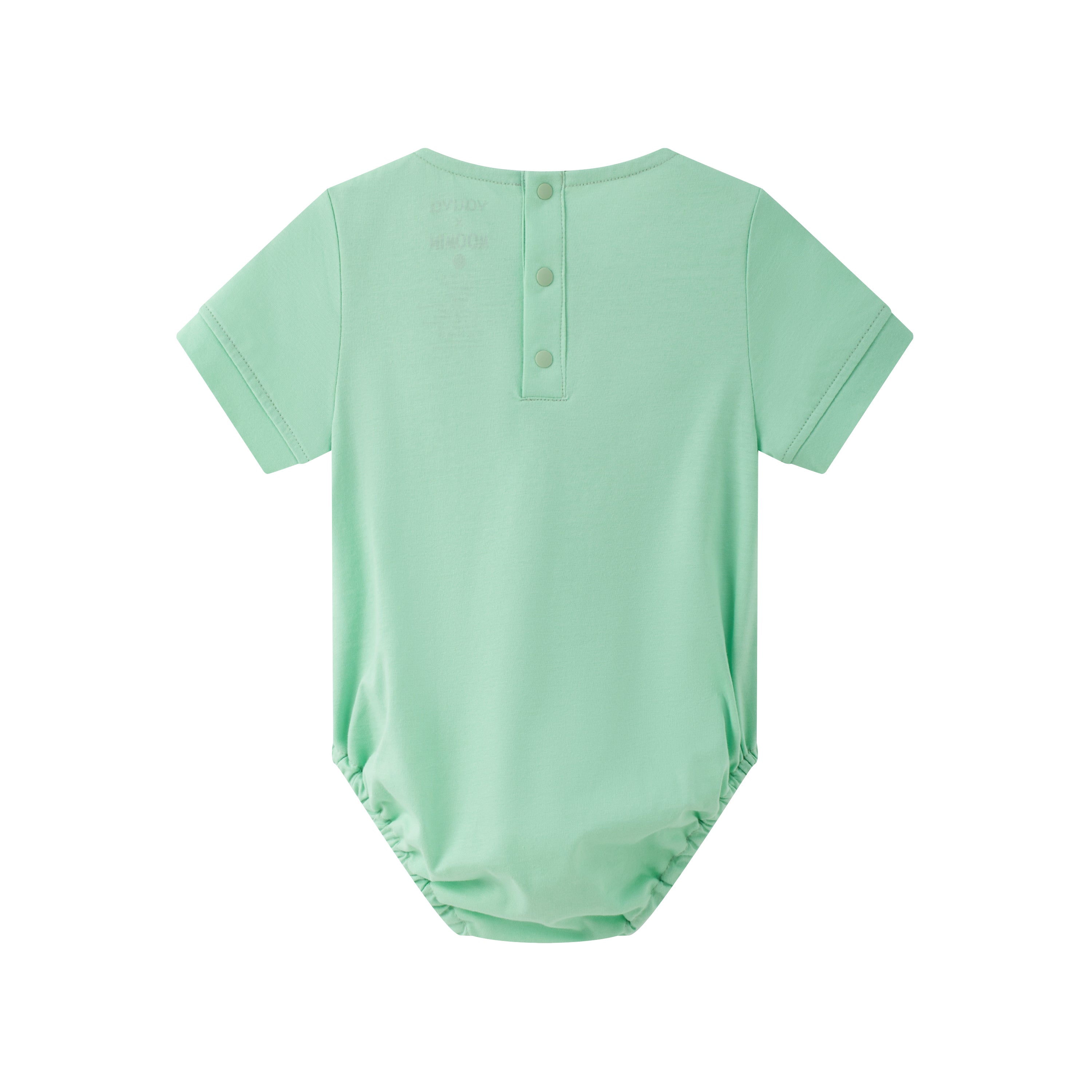 Vauva x Moomin Vauva x Moomin - Baby Boy Moomin Embroidered Bodysuit - Pastel Green Bodysuit