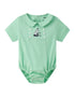 Vauva x Moomin Vauva x Moomin - Baby Boy Moomin Embroidered Bodysuit - Pastel Green Bodysuit