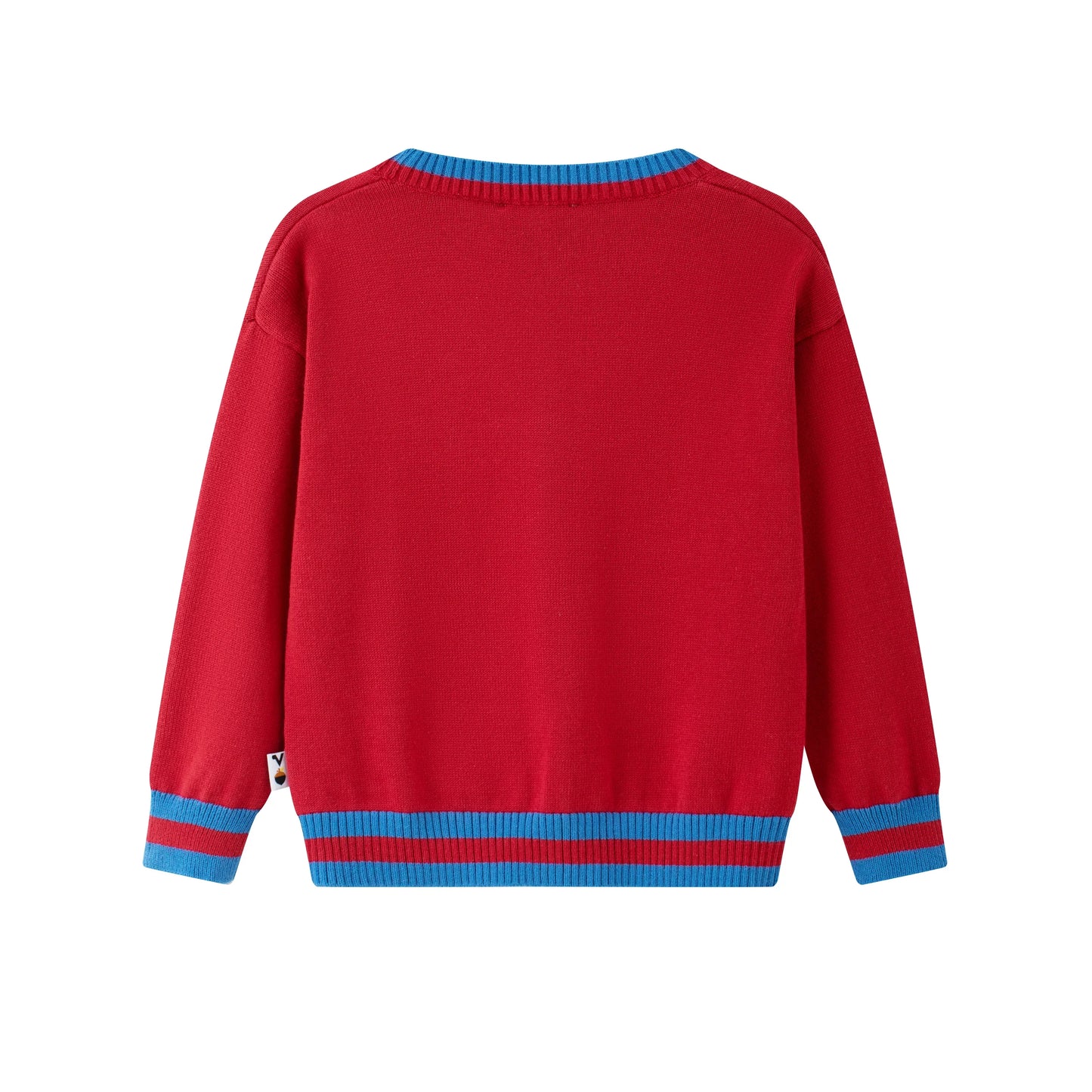 Vauva x Moomin Vauva x Moomin - Baby Thingumy & Bob Embroidered Cardigan (Red) CARDIGAN