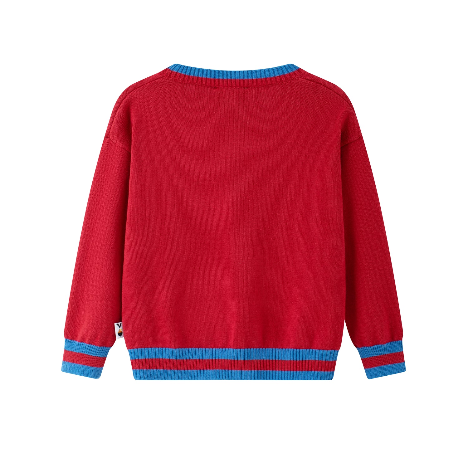 Vauva x Moomin Vauva x Moomin - Baby Thingumy &amp; Bob Embroidered Cardigan (Red) CARDIGAN