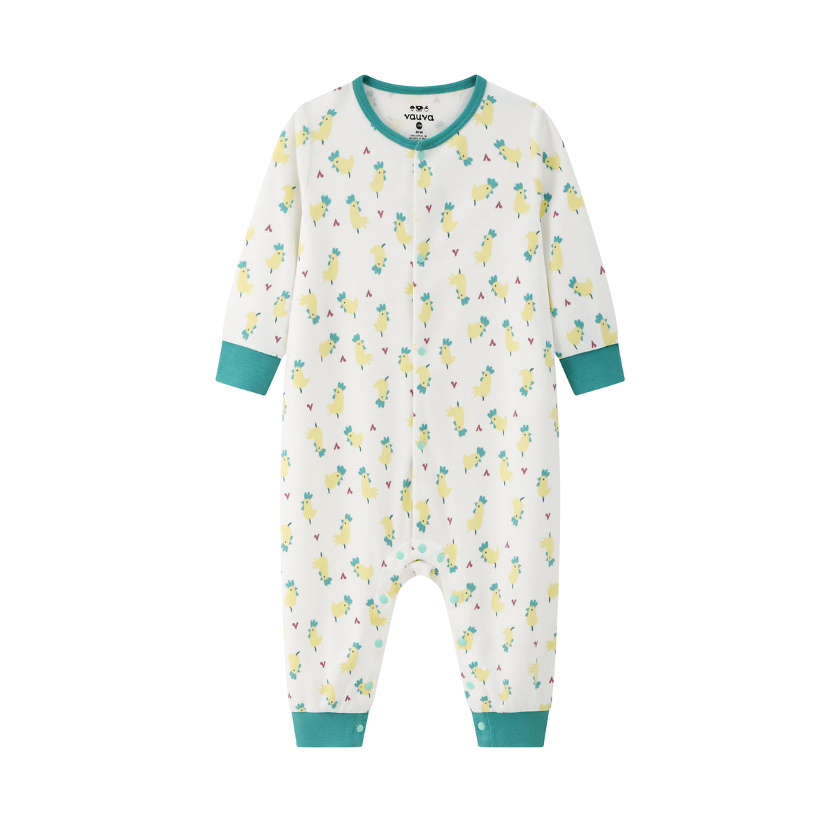 Vauva BBNS - Baby Moisture-wicking Long-sleeved Romper (2-pack) product image -02