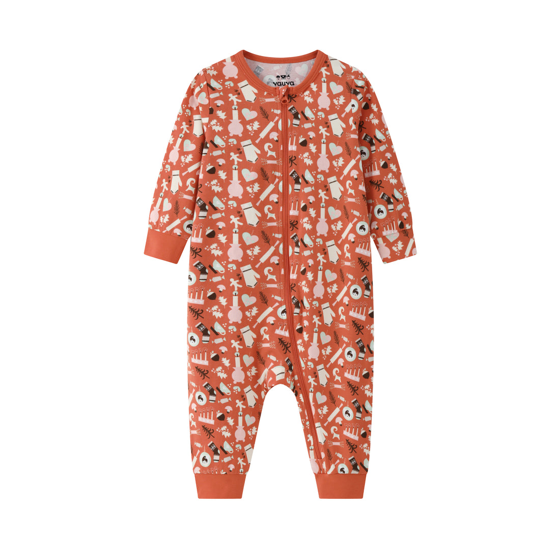 VAUVA Vauva BBNS Festival Edition - Organic Cotton Long Sleeve Romper (2-pack) Romper