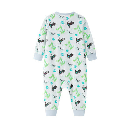 VAUVA Vauva BBNS - Organic Cotton Crocodile Print Romper (2-pack) Romper