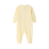Vauva BBNS - Organic Cotton Light Yellow/White Bodysuits (2-pack) - My Little Korner