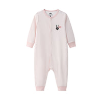 Vauva BBNS - Baby Anti-bacterial Organic Cotton Long-Sleeved Romper (2-pack) product image front -03