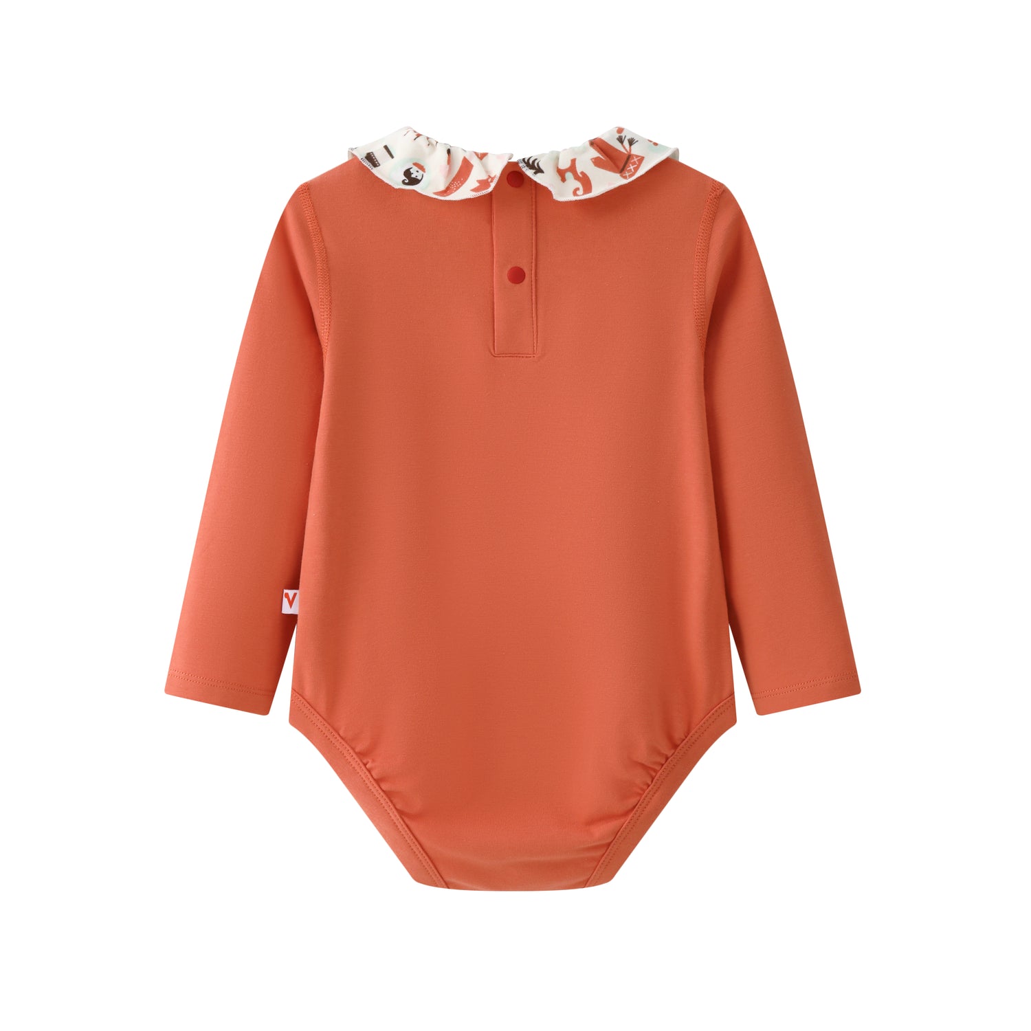 VAUVA Vauva BBNS Festival Edition - Organic Cotton Lotus Collar Bodysuits (2-pack) Bodysuit