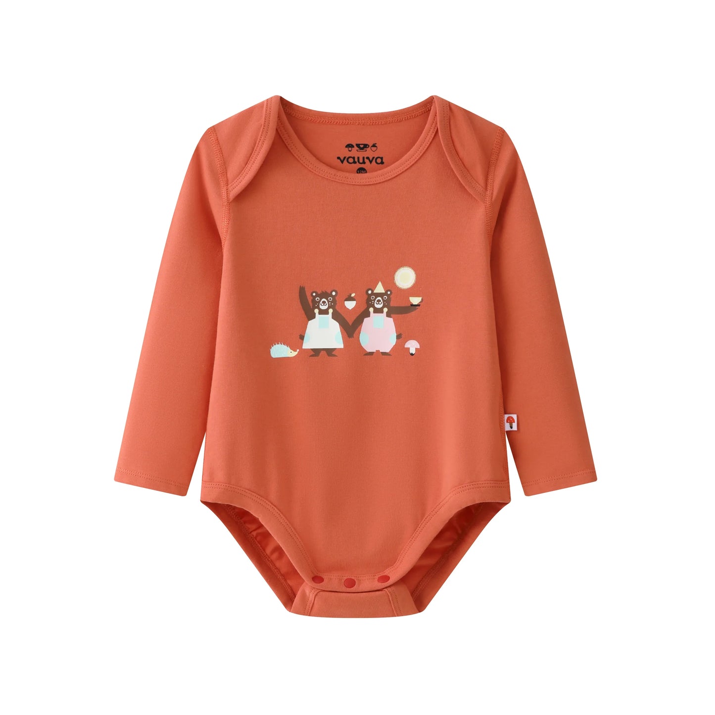 VAUVA Vauva BBNS Festival Edition - Organic Cotton Print Pattern Bodysuits (2-pack) Bodysuit
