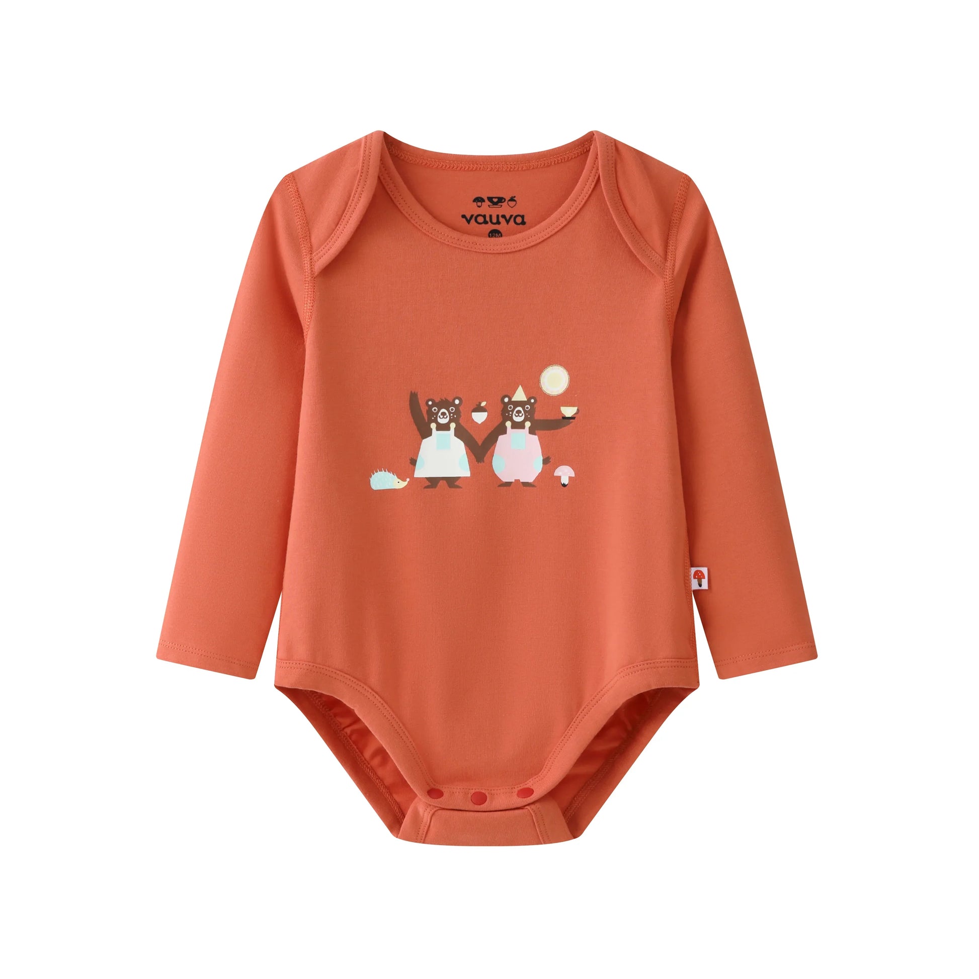 VAUVA Vauva BBNS Festival Edition - Organic Cotton Print Pattern Bodysuits (2-pack) Bodysuit