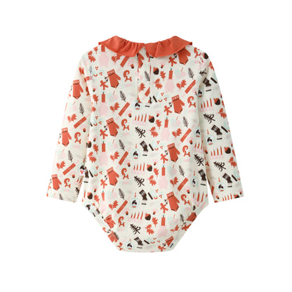 VAUVA Vauva BBNS Festival Edition - Organic Cotton Lotus Collar Bodysuits (2-pack) Bodysuit