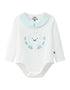 VAUVA Vauva BBNS - Organic Cotton White Striped Pattern Bodysuits (2-pack) Bodysuit