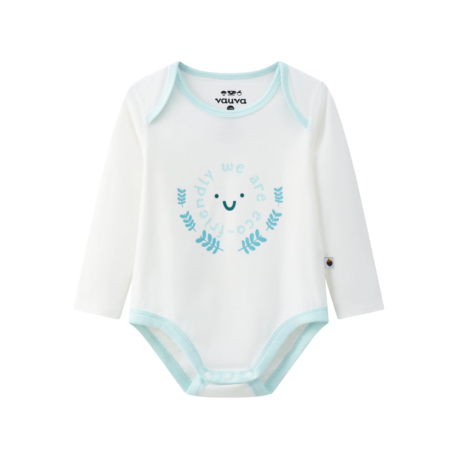 VAUVA Vauva BBNS - Organic Cotton Print Pattern Bodysuits (2-pack) Bodysuit