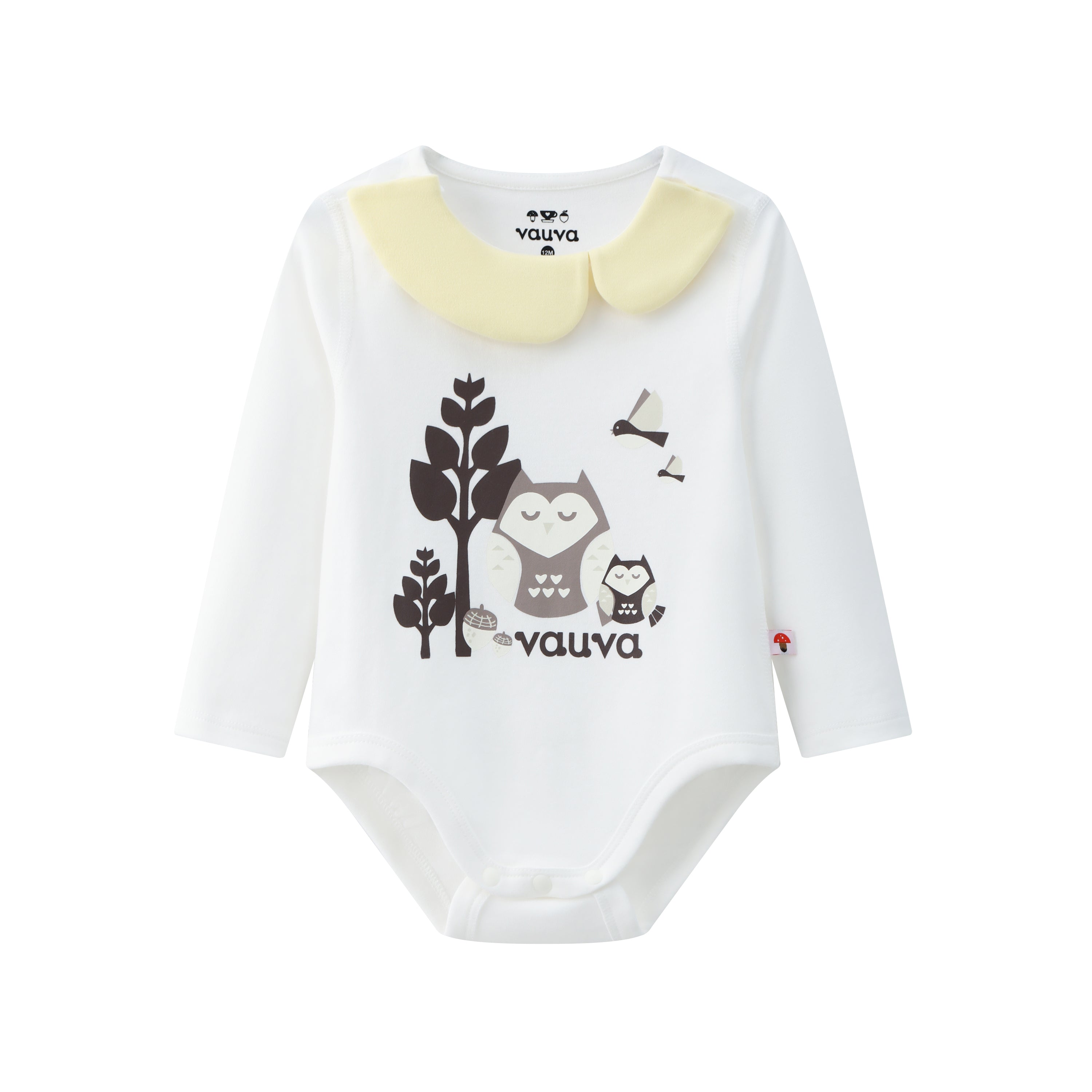 VAUVA Vauva BBNS - Baby Anti-bacterial Organic Cotton Bodysuits (2-pack) Bodysuit