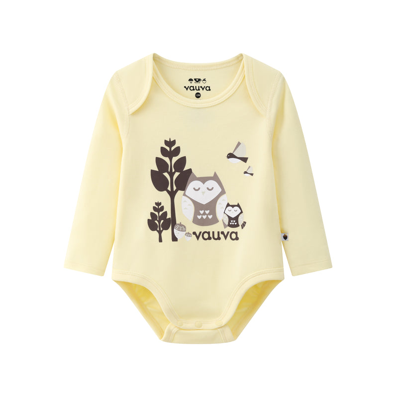 Vauva BBNS - Baby Anti-bacterial Organic Cotton Bodysuits (2-pack) product image front -03