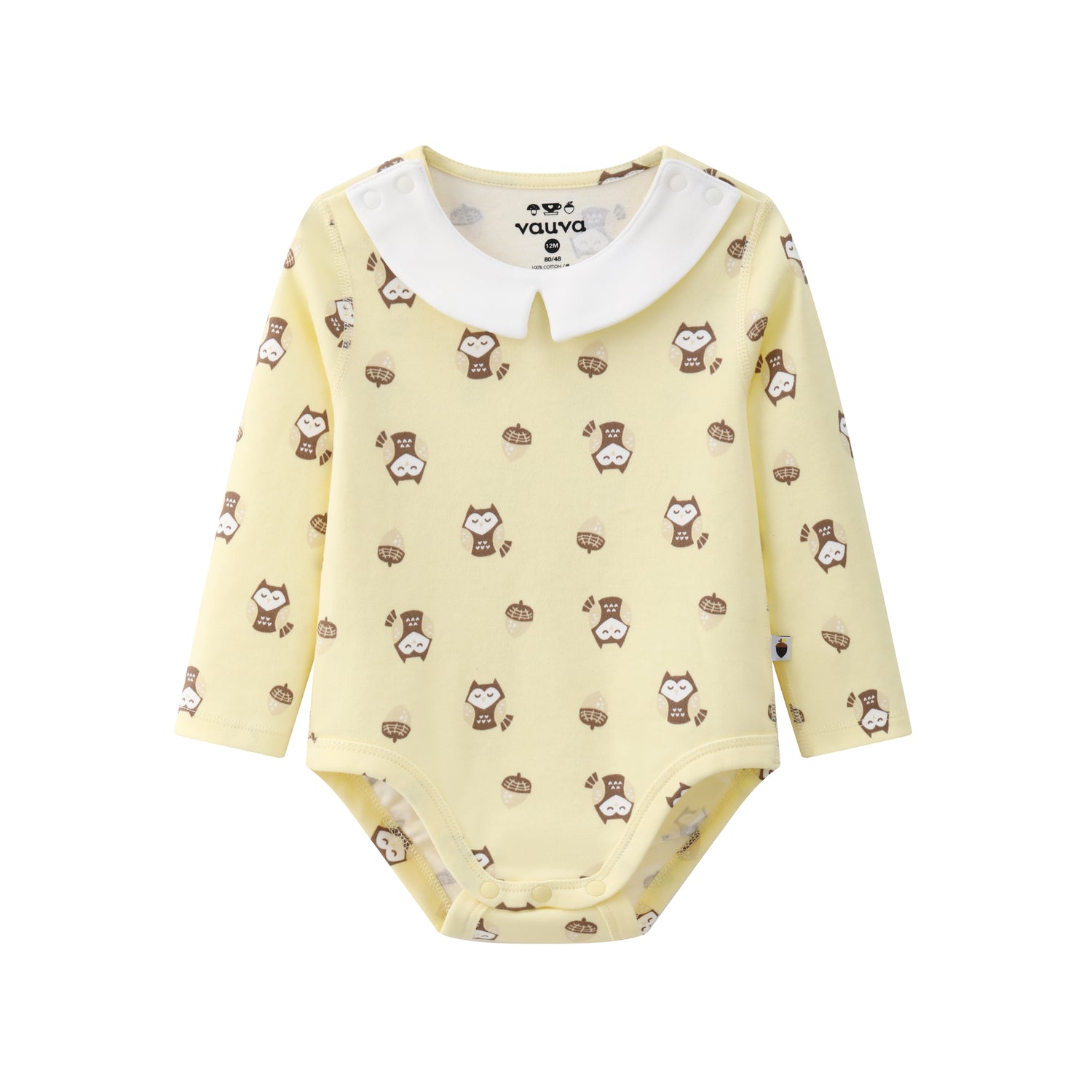 VAUVA Vauva BBNS - Baby Anti-bacterial Organic Cotton Bodysuits (2-pack) Bodysuit