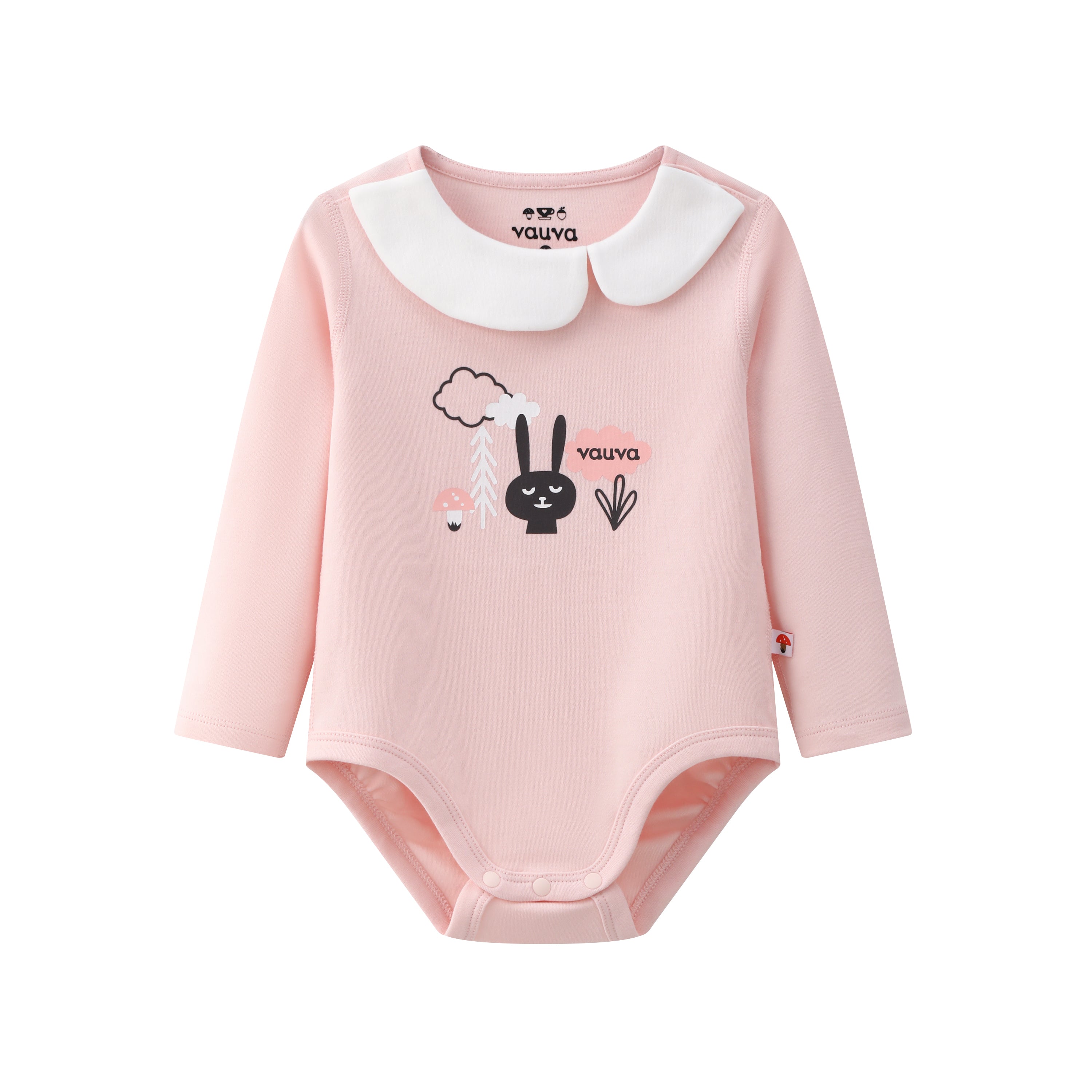 VAUVA Vauva BBNS - Baby Anti-bacterial Organic Cotton Bodysuits (2-pack) Bodysuit