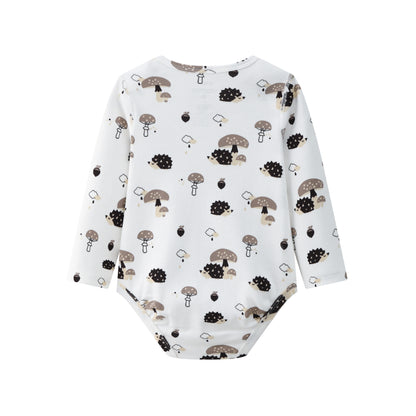 VAUVA Vauva BBNS - Baby Anti-bacterial Organic Cotton Hazelnut Pattern Bodysuits (2-pack) Bodysuit