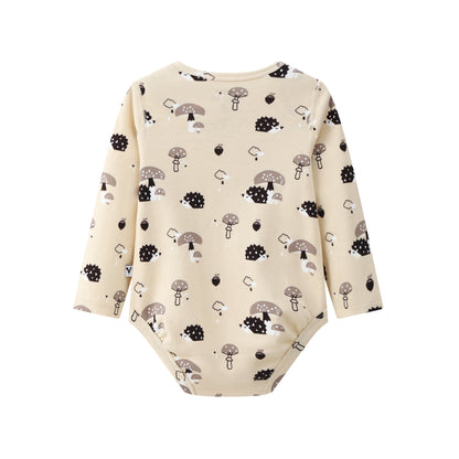 VAUVA Vauva BBNS - Baby Anti-bacterial Organic Cotton Hazelnut Pattern Bodysuits (2-pack) Bodysuit