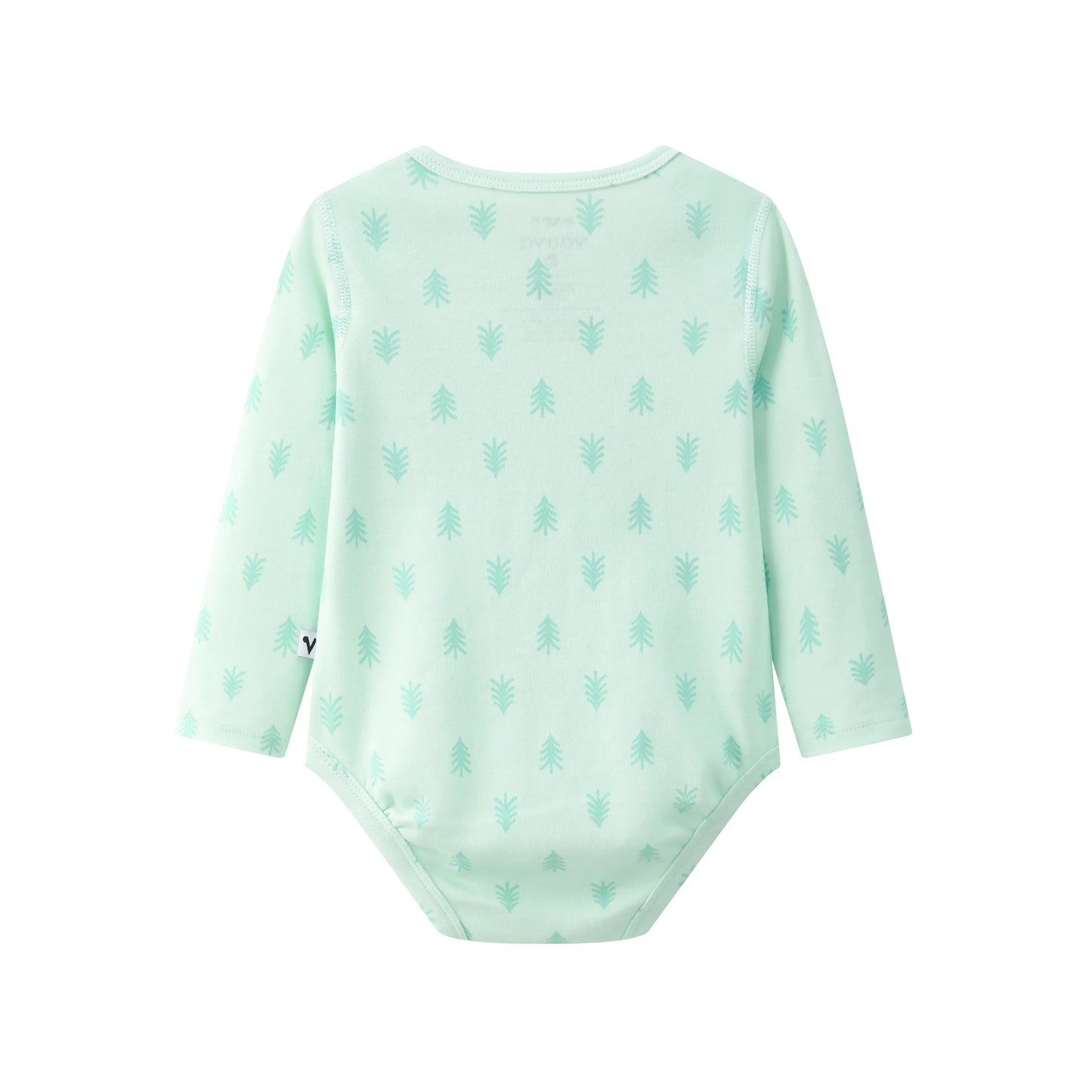 VAUVA Vauva BBNS - Baby Anti-bacterial Organic Cotton Bodysuits (2-pack Green/Print) Bodysuit