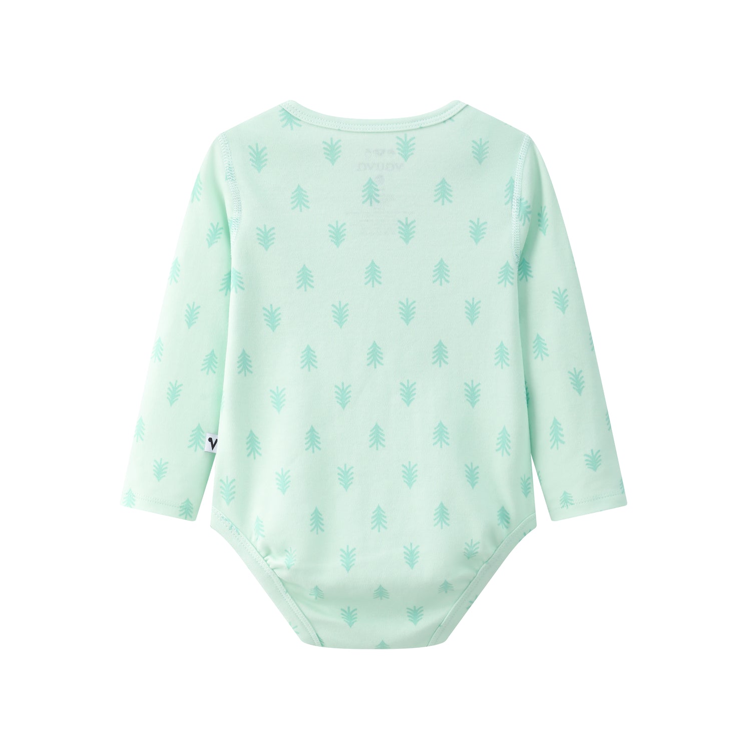 VAUVA Vauva BBNS - Baby Anti-bacterial Organic Cotton Bodysuits (2-pack Green/Print) Bodysuit