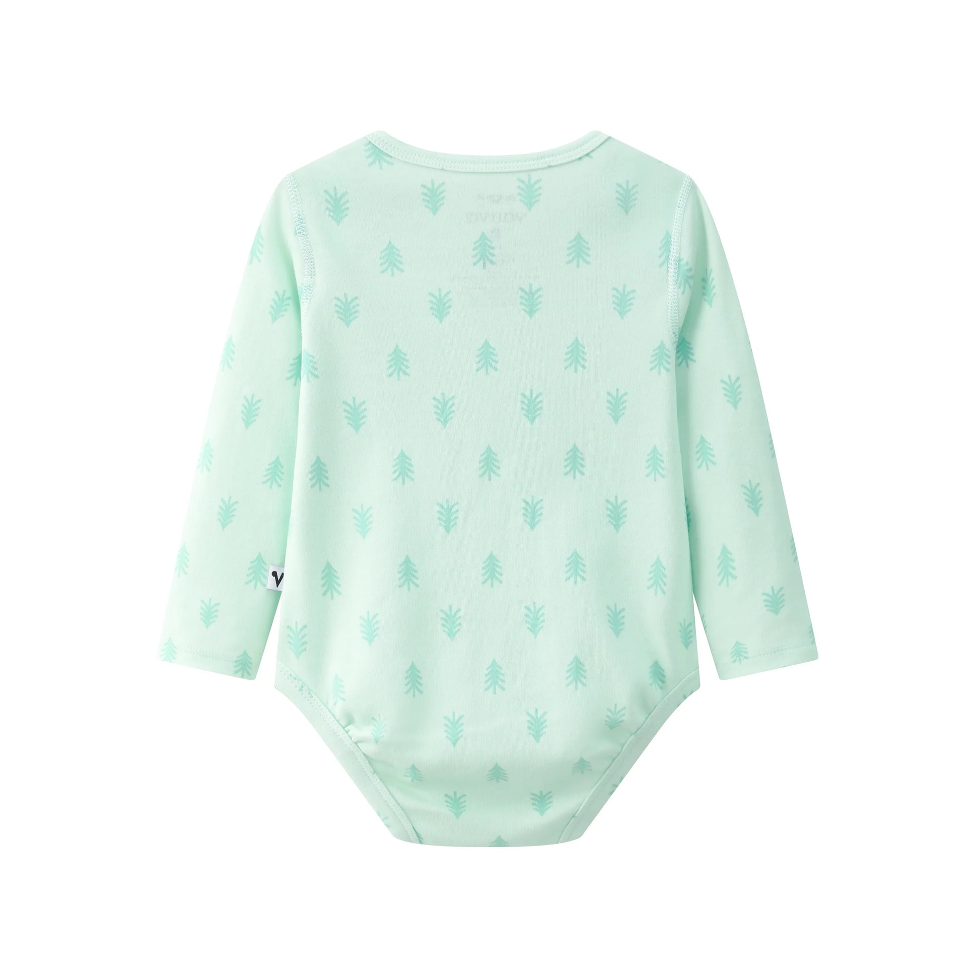 VAUVA Vauva BBNS - Baby Anti-bacterial Organic Cotton Bodysuits (2-pack Green/Print) Bodysuit