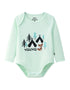 VAUVA Vauva BBNS - Baby Anti-bacterial Organic Cotton Bodysuits (2-pack Green/Print) Bodysuit