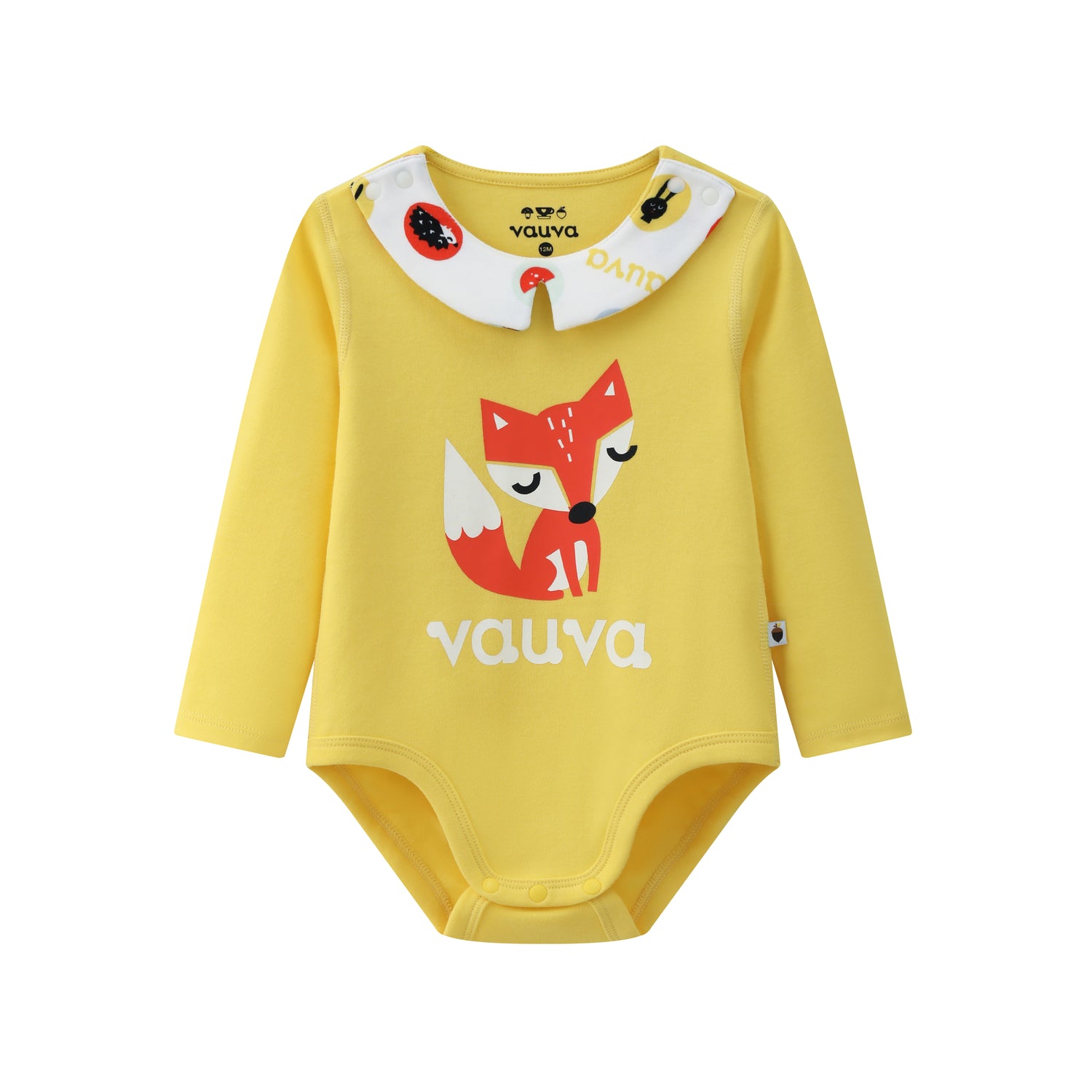 VAUVA Vauva BBNS - Baby Organic Cotton Crew Neck Bodysuits (2-Pack) Bodysuit