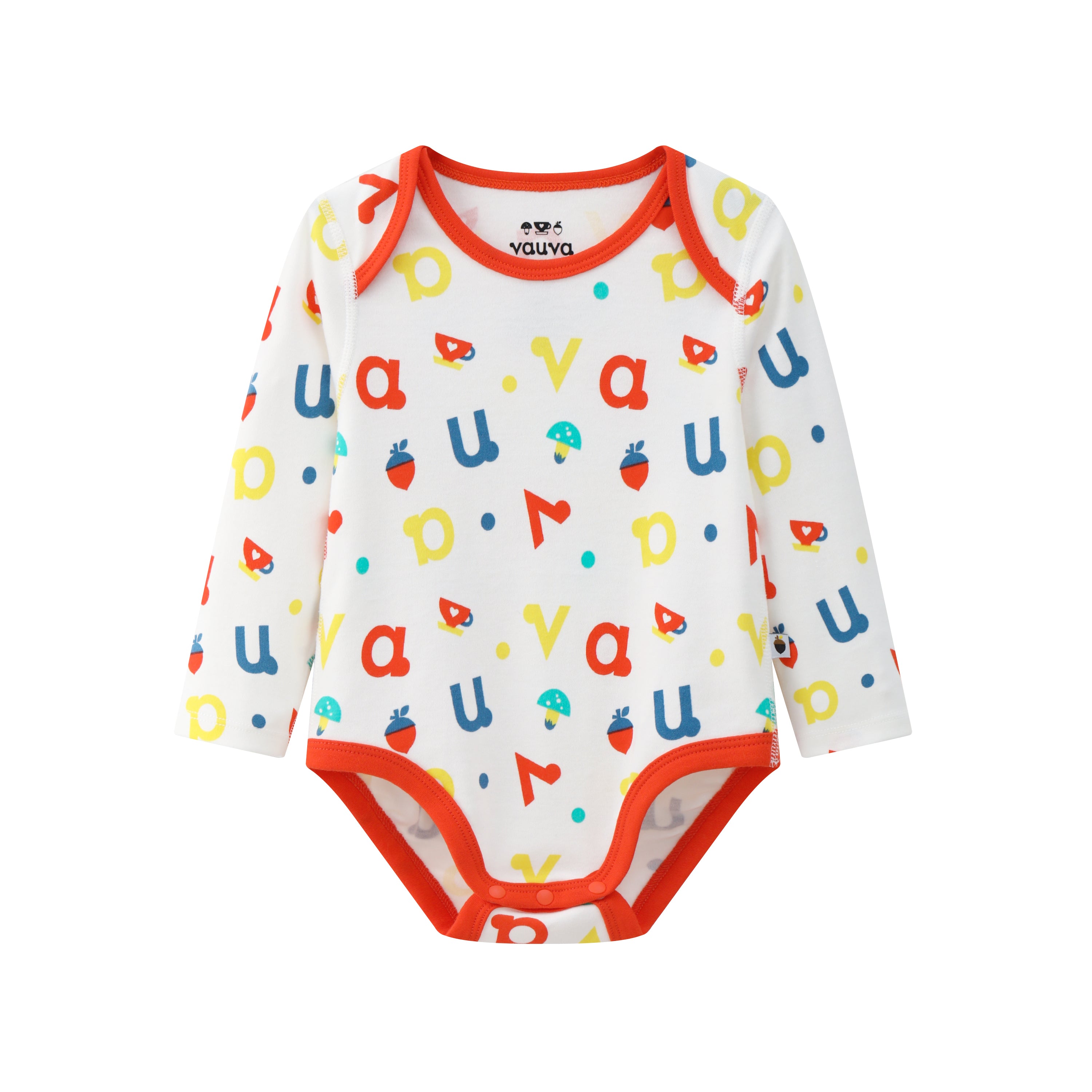 VAUVA Vauva BBNS - Baby Organic Cotton Printed Bodysuits (2-Pack) Bodysuit