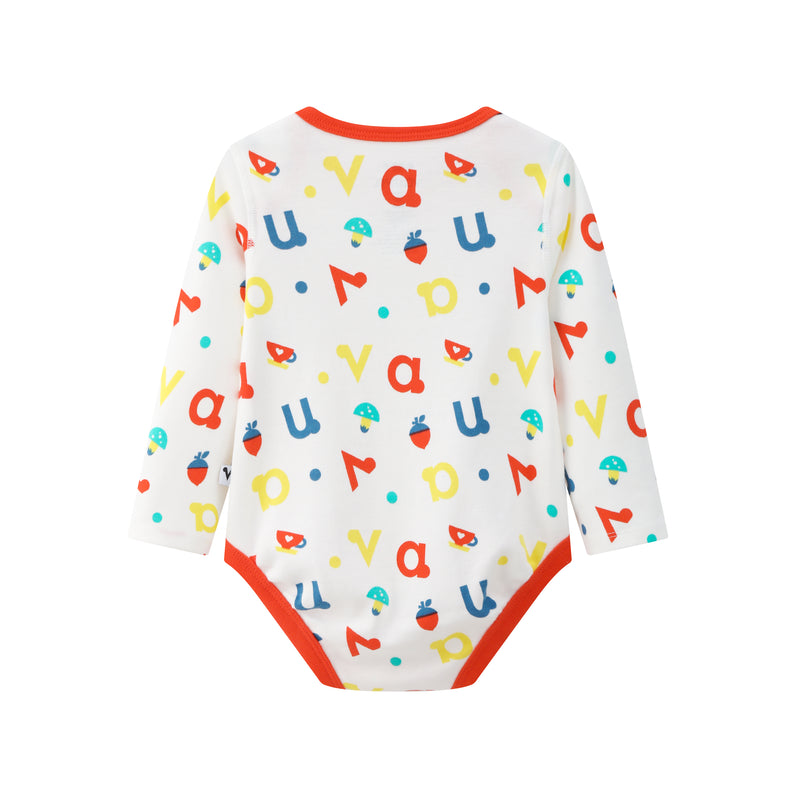 Vauva BBNS - Baby Organic Cotton Printed Bodysuits (2-Pack) product image back