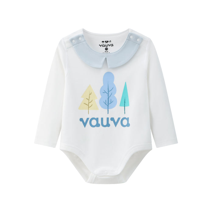 Vauva BBNS - Baby Moisture-wicking Crew Neck Bodysuits (2-pack)