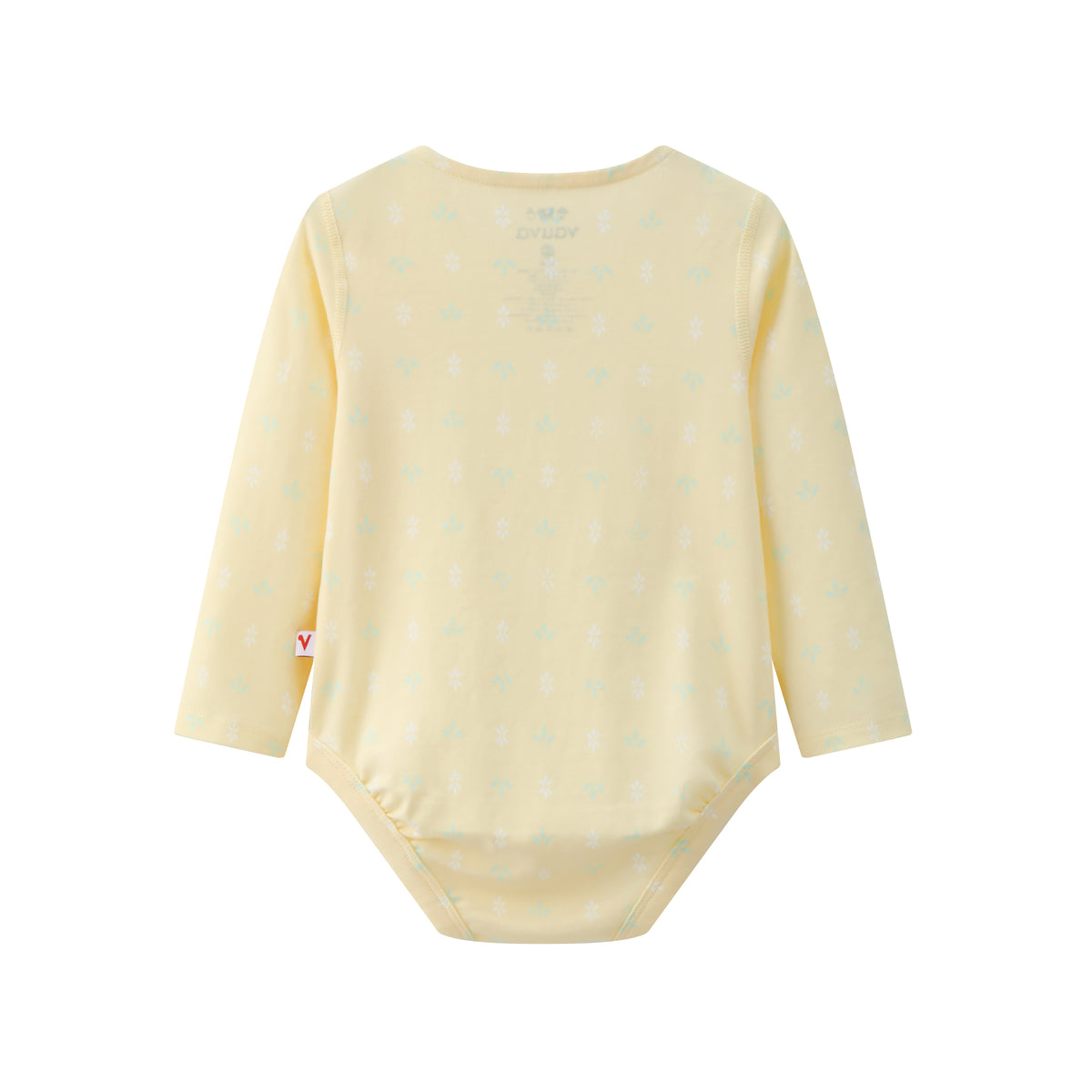 Vauva BBNS - Organic Cotton Square Collar Bodysuits (2-pack) product image back -02