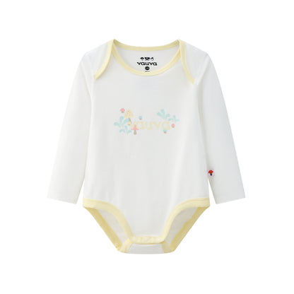 VAUVA Vauva BBNS - Organic Cotton White/Light Yellow Bodysuits (2-pack) Bodysuit