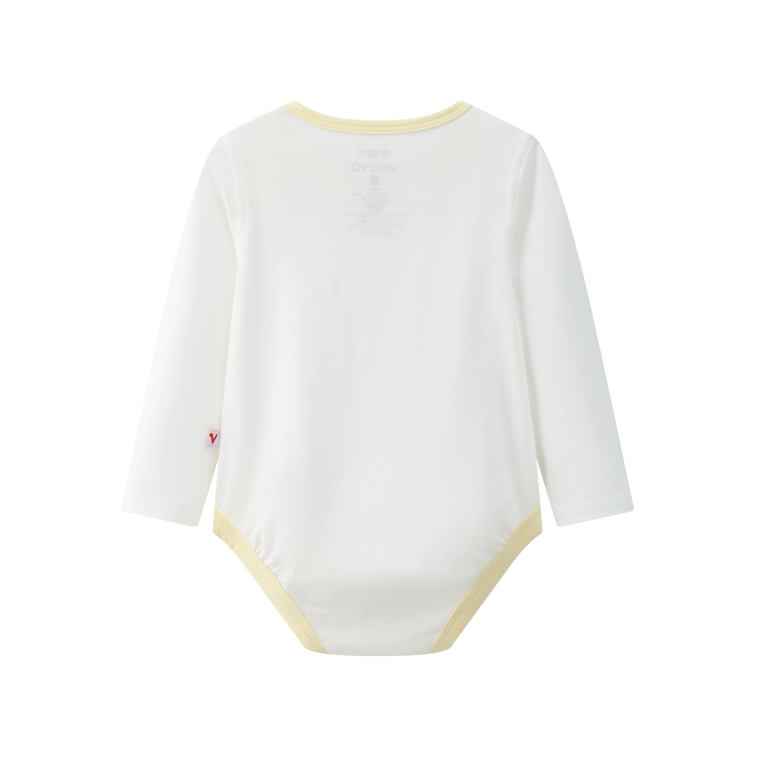 VAUVA Vauva BBNS - Organic Cotton White/Light Yellow Bodysuits (2-pack) Bodysuit