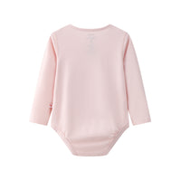 Vauva BBNS - Organic Cotton Pink Long-sleeved Bodysuits (2-pack) product image back 