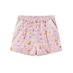 Toddler Girl Strength Cotton Twill Embroidered Shorts