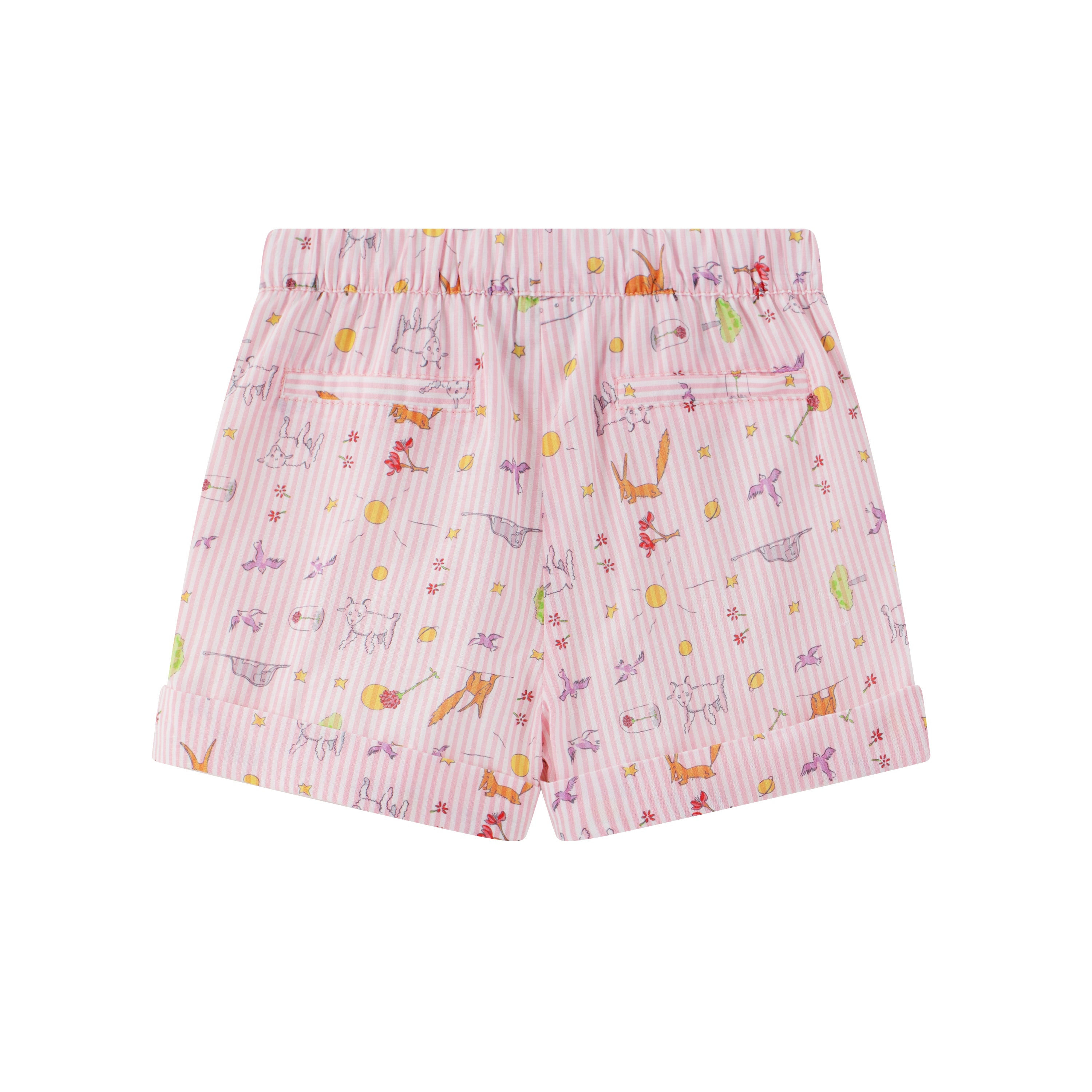 Vauva x Le Petit Prince Vauva x Le Petit Prince - Toddler Girl Strength Cotton Twill Embroidered Shorts Shorts