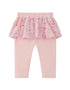 Vauva x Le Petit Prince Vauva x Le Petit Prince - Baby Girl Yarn Dyed Stripe Frill Pants- Pink Pants