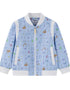 Vauva x Le Petit Prince Vauva x Le Petit Prince - Toddler Boy Yarn Dyed Stripe Jacket - Blue Jacket