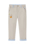 Vauva x Le Petit Prince Vauva x Le Petit Prince - Toddler Little Fox Embroidered Pants - Beige Pants